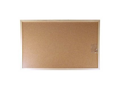 korkova tabula v drevenom rame 60 x 100 cm