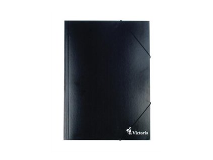 doska s gumickou kartonova a4 victoria cierna