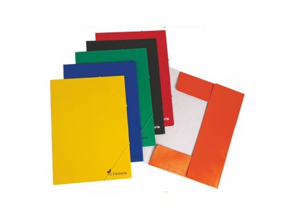 doska s gumickou kartonova a4 victoria oranzova