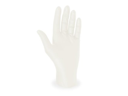 rukavice latexove biele nepudrovane velkost xl