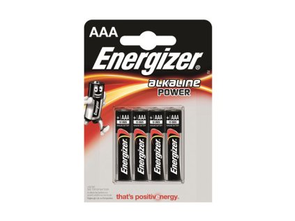 bateria aaa mikro 4ks energizer alkaline power