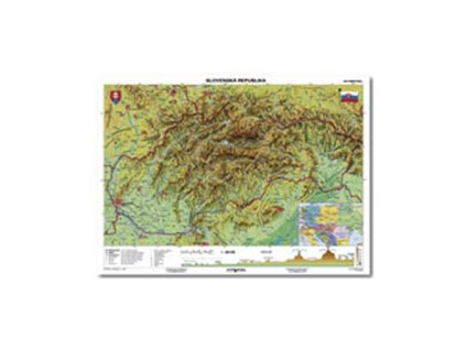 mapa slovensko geograficka b1 format