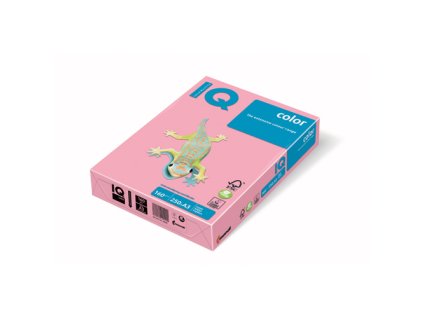 kopirovaci papier a4 iq 80g color ruzovy
