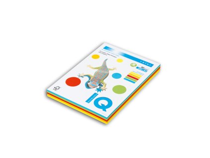 kopirovaci papier a4 iq 160g 5x20 color intenzivne farby