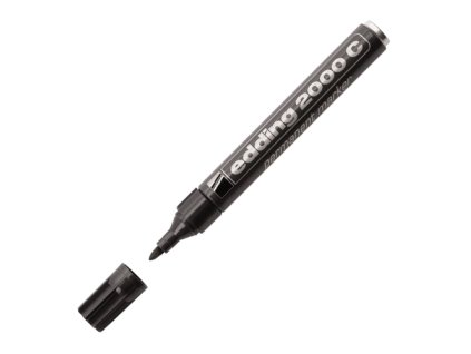 permanentny popisovac edding 2000c cierny