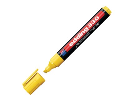 permanentny popisovac edding 330 zlty