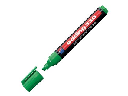 permanentny popisovac edding 330 zeleny