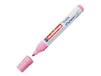 popisovac na textilie edding 4500 ruzovy