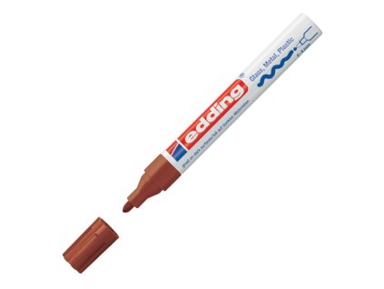 lakovy popisovac edding 750 hnedy