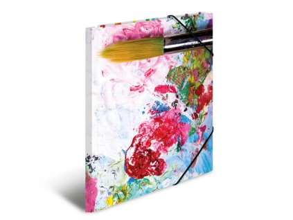 doska s gumickou a4 karton farby