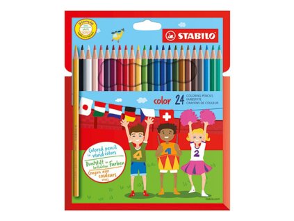 farbicky sest hranne stabilo color 20 ks roznych farieb 4 neonove farby