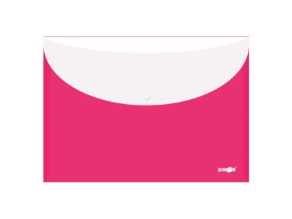 obal s patentkou zadne vrecko pp a4 cerveny