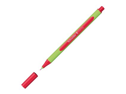popisovac schneider line up 0 4 mm cervena