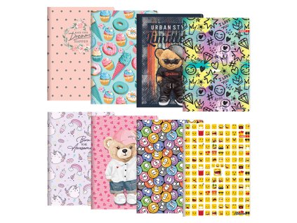 zosit a4 linajkovy 444 40 listovy exclusive girls