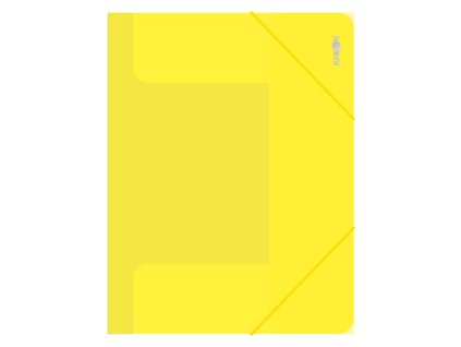 zakladacia mapa s gumickou pp a4 priehladna zlta