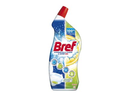 bref hygienically clean shine lemonitta power wc cistic 700 ml