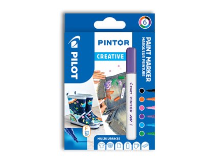 dekoracny popisovac pilot pintor creative sada 6 ks hrot f