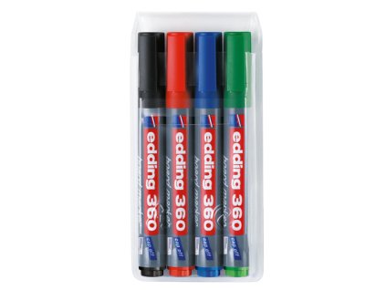 popisovac na biele tabule edding 360 sada 4 ks