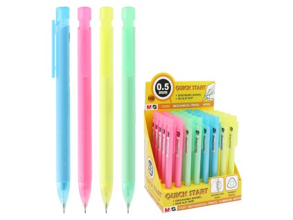 mikroceruzka pentelka m g quick start hb 0 5 mm 4 farby