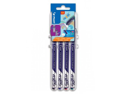 pilot frixion fineliner basic 0 45mm sada 4 ks