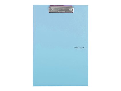 podlozka s klipom a4 pastelini modra