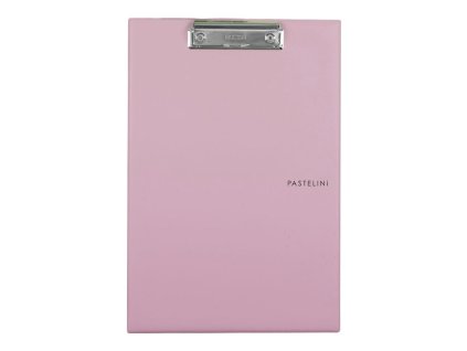 podlozka s klipom a4 pastelini ruzova