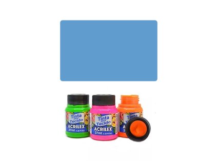 acr farba na textil 37ml caribbean blue 560