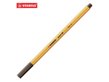 liner stabilo point 88 zlto hnedy