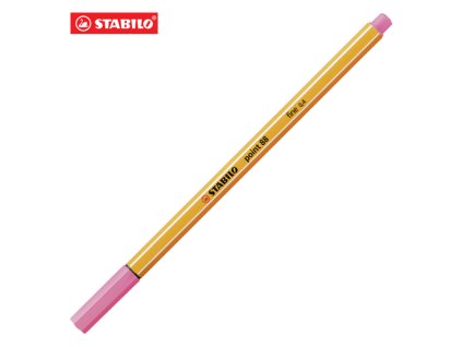 liner stabilo point 88 svetlo ruzovy