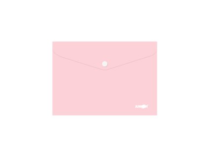 obal s patentkou pp a5 pastel ruzovy