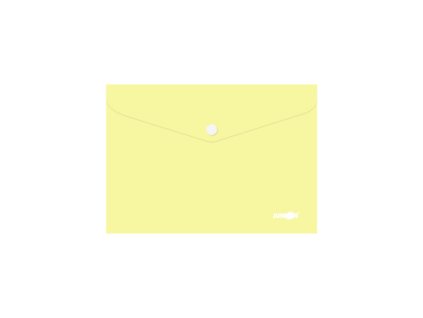 obal s patentkou pp a5 pastel zlty