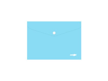 obal s patentkou pp a5 pastel modry