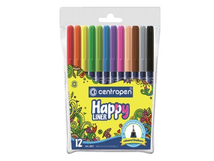 happy liner centropen 2521 0 3 mm sada 12 ks