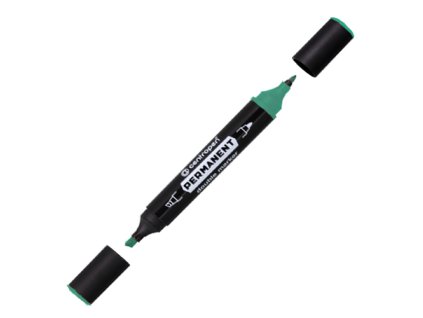 popisovac centropen 1666 obojstranny zeleny