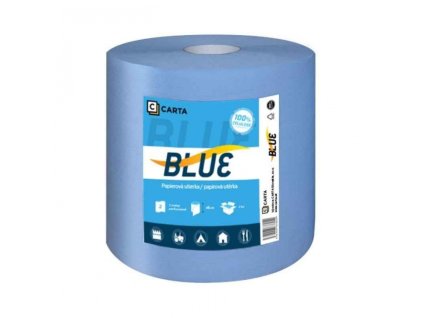 papierove utierky carta blue 2 vrstvy navin 230 m 920 utrzkov vyska 26 cm bal 2 ks