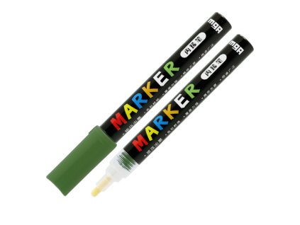 popisovac m g acrylic marker 2 mm akrylovy deep olive green s511