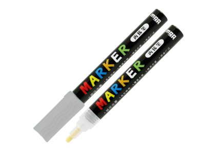popisovac m g acrylic marker 2 mm akrylovy silver s110