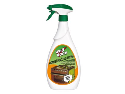 odmastovac za studena well done rozprasovac 750 ml