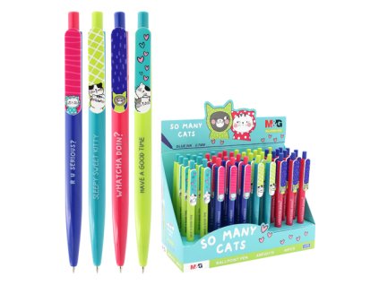 pero gulockove m g so many cats 0 7 mm modre