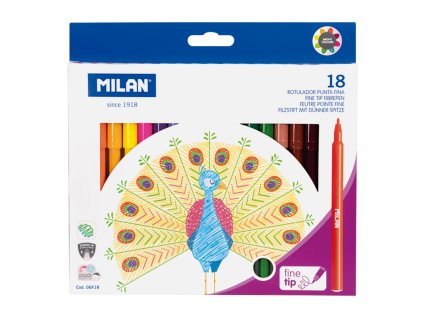 fixy milan s gulatym hrotom 2 mm sada 18 ks