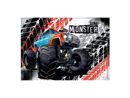 obal pp s patentkou a4 monster truck