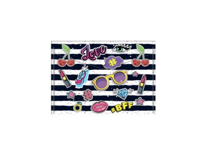 obal pp s patentkou a5 love fashion