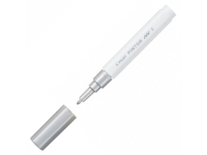 pintor po fine akrylovy popisovac strieborna