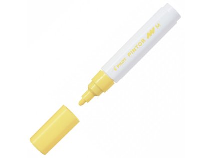 pintor po medium akrylovy popisovac zlta