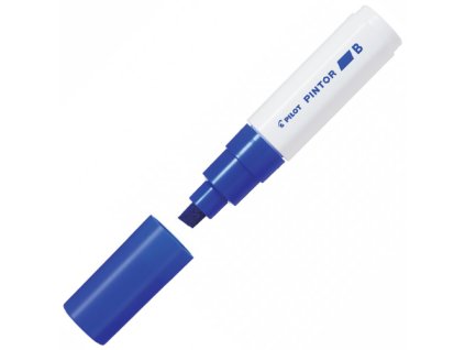 pintor po broad akrylovy popisovac modra