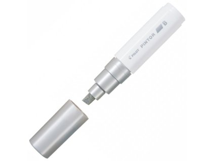 pintor po broad akrylovy popisovac strieborna