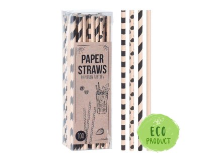 slamky papierove 19 5 cm sada 100 ks