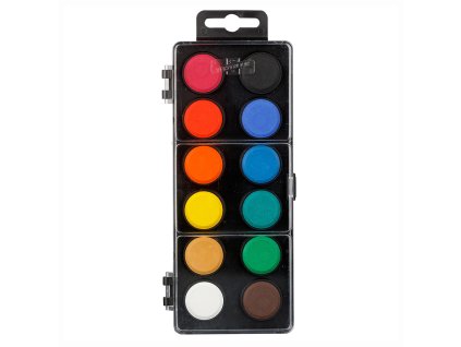 farby vodove koh i noor 22 mm sada 10 ks cierne