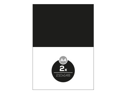 etikety top stick a4 100 ks 210x148 mm 2 etikety biele