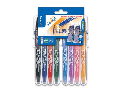 roller gumovaci pilot frixion ball 0 7 mm set2go sada 8 ks